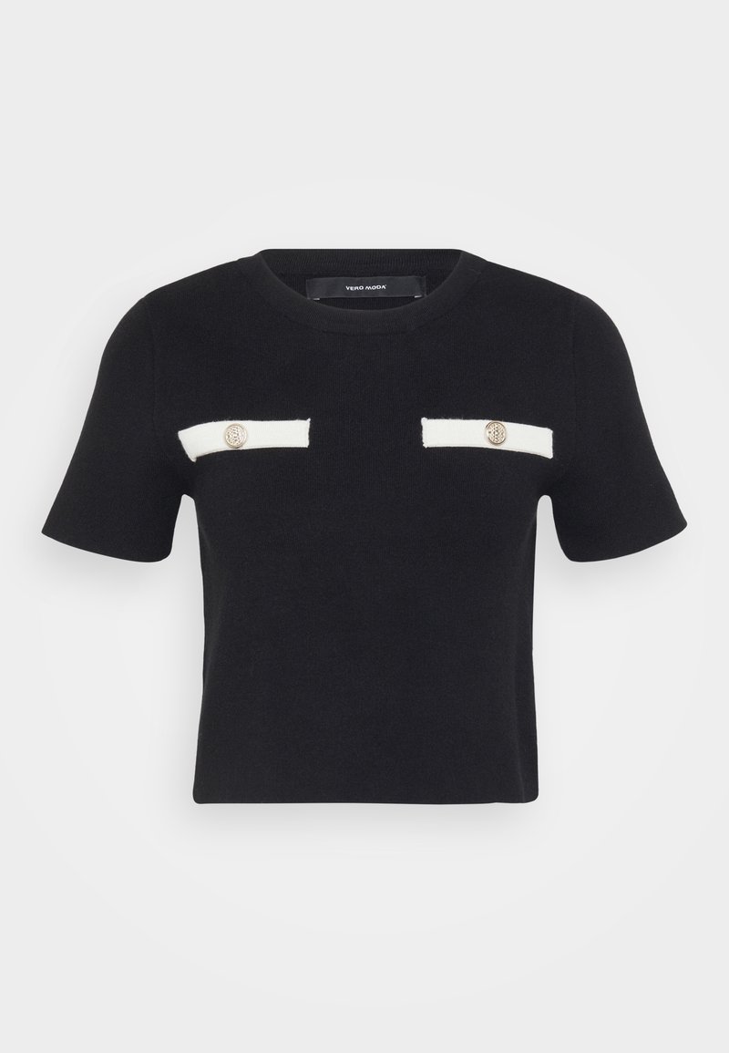 Vero Moda Petite T-shirt print zwart