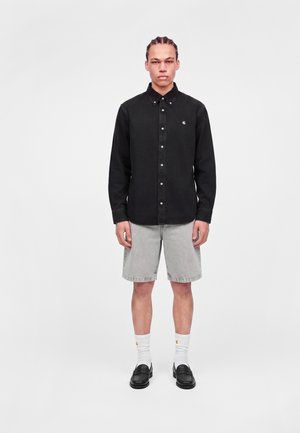Carhartt WIP, LUCAS SHIRT - Chemise - black stone washed