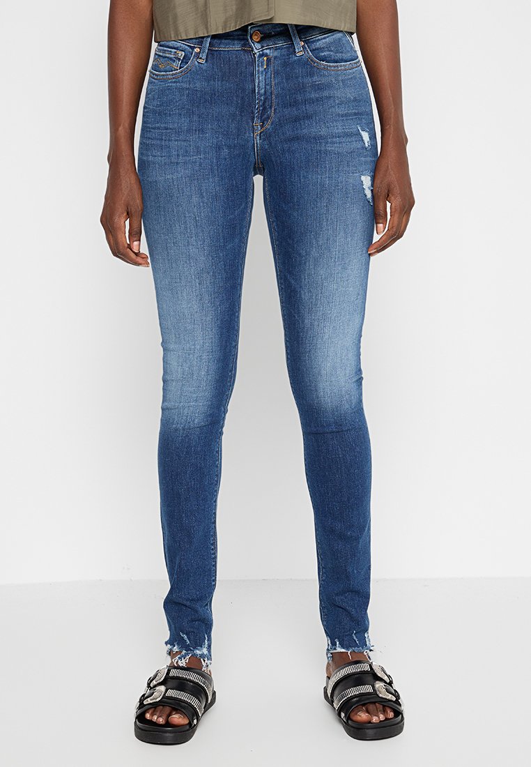 Replay Slim fit jeans blauw