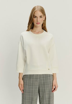 Sweatshirt - off white