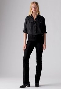 Levi's® - 315™ SHAPING BOOTCUT JEANS - Bootcut jeans - soft black Thumbnail Image 1