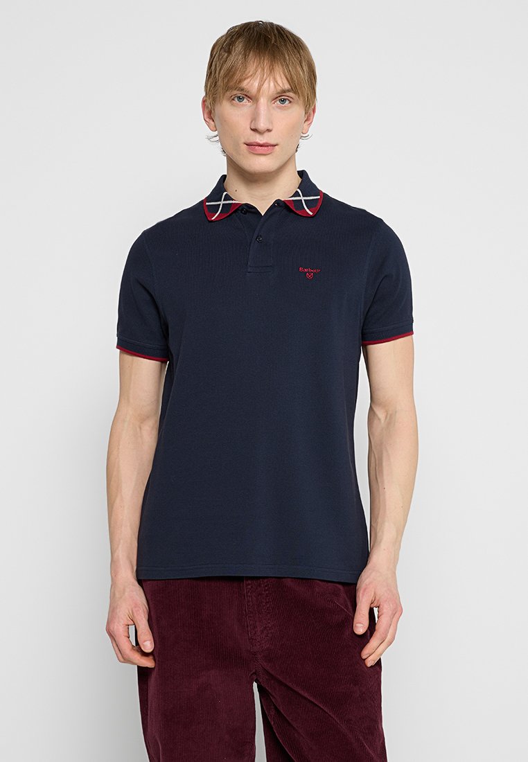 Barbour Poloshirt donkerblauw Barbour Poloshirt donkerblauw