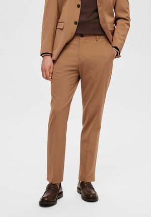 Selected, SLHSLIM LIAM - Pantaloni - camel