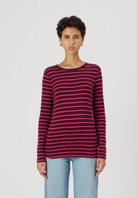 GAP CREW - Pikkade varrukatega topp - burgundy