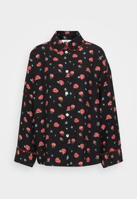 OVERSIZED IN POPPIES PRINT - Pyjamapaita - black