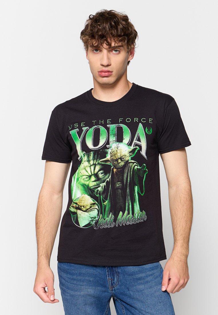 Star Wars T-shirt print zwart