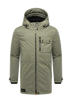 FINTAAN - Vinterfrakke - dusty olive