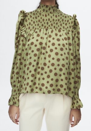 Blouse - khaki