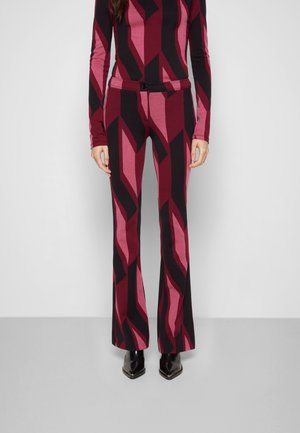 Diane von Furstenberg, Pantalon classique - dark red