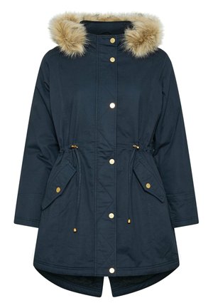 Yours Clothing, Parkaer - navy