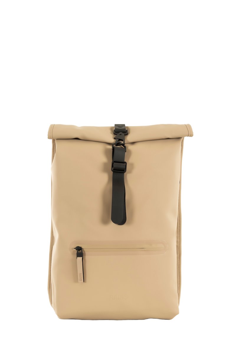 Rains ROLLTOP UNISEX - Rucksack - beige - Zalando.co.uk