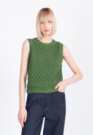 STRUCTURE PATTERN - Svetrík - green