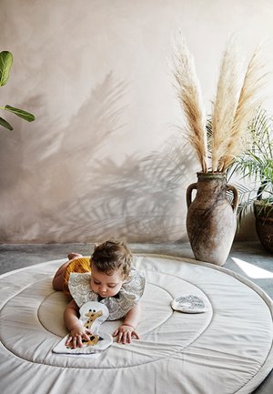 Elodie, BABY KID ACTIVITY PLAYMAT OEKO-TEX UNISEX - Tappetino per neonato - sandy stripe
