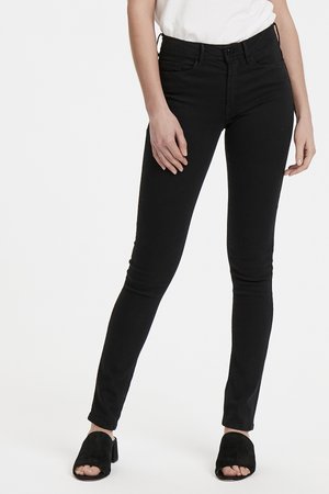 IHERIN IZARO BLACK - Jean slim - black