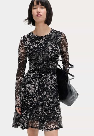 PRINTED SKATER  - Vardagsklänning - black mix