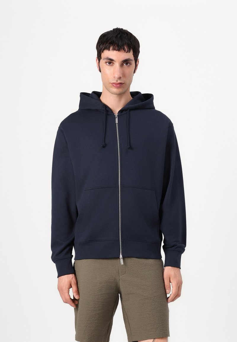 Selected Homme - SLHRELAXLUKE FULL ZIP HOODIE - Sweat à capuche - dark sapphire, Agrandir