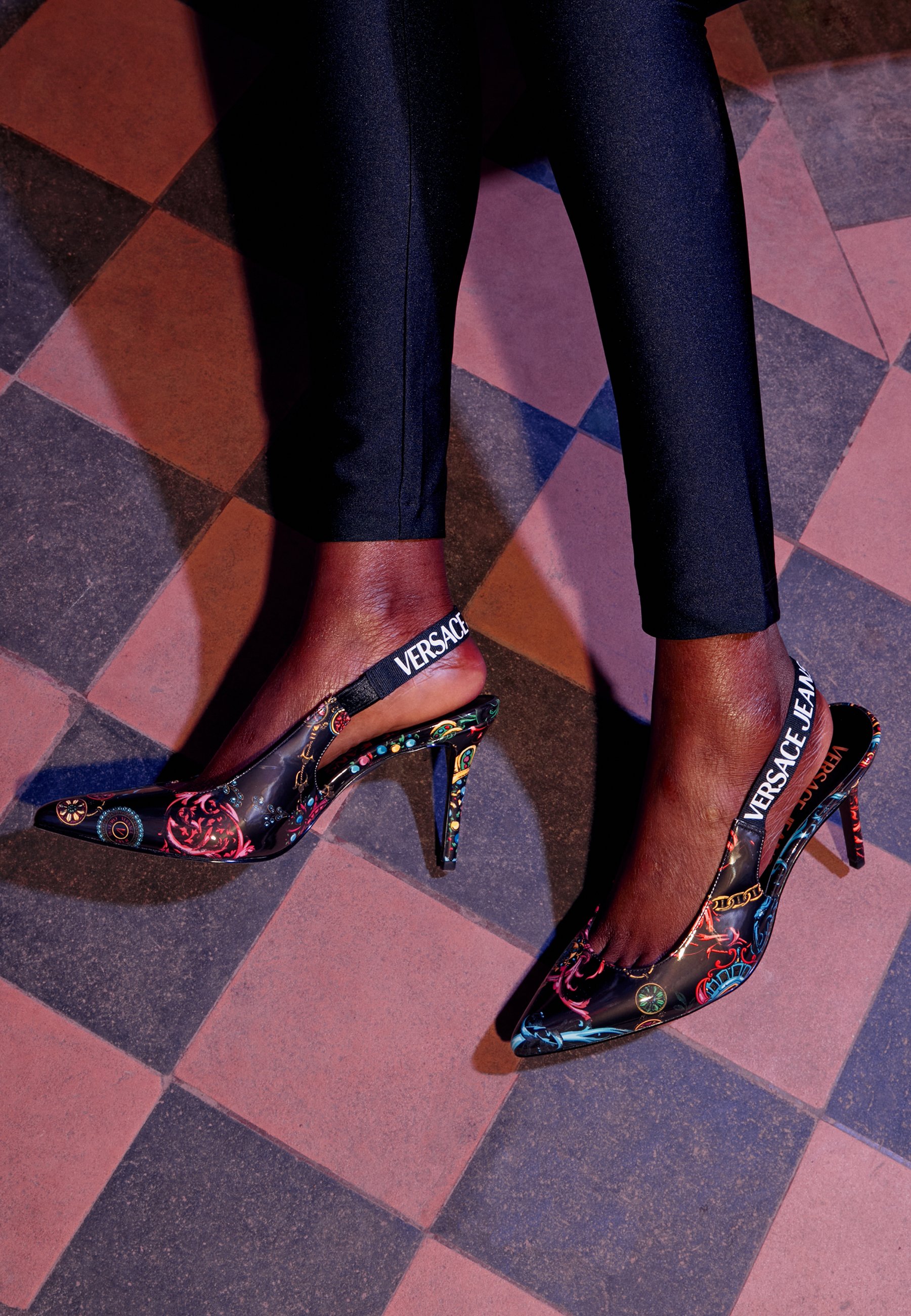 Versace Jeans Couture Tacones - nero/negro - Zalando.es