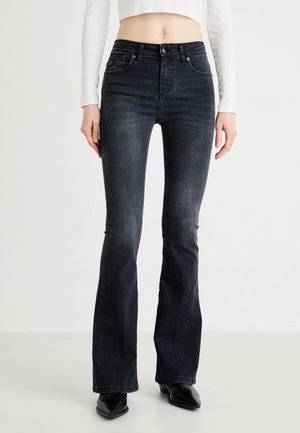RAVAL  - Bootcut jeans - donatella black