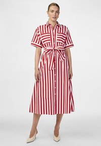 YAS YASCLAUDI SHIRT DRESS - Φόρεμα ημέρας - racing red