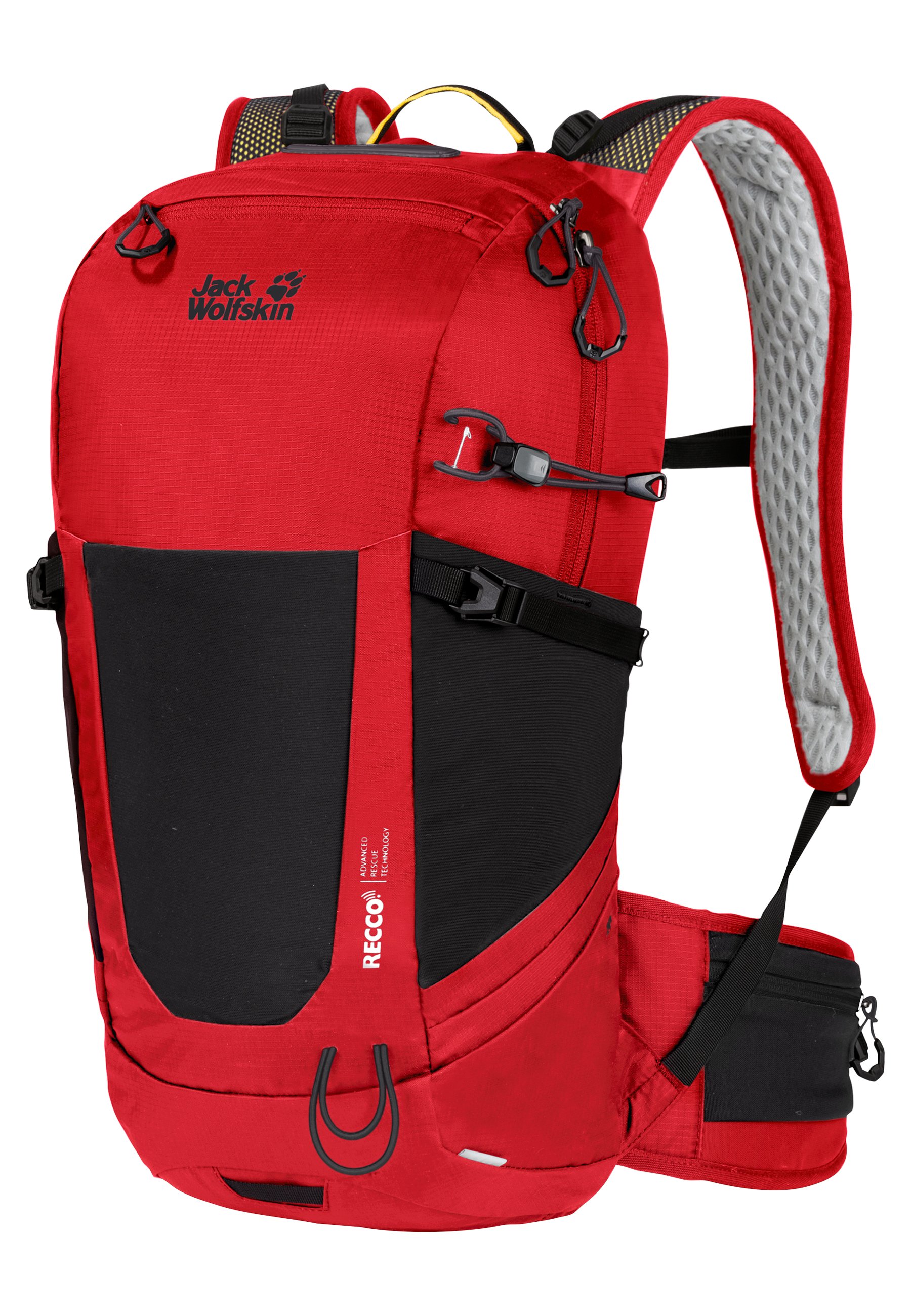 Jack Wolfskin WOLFTRAIL 22 RECCO Tagesrucksack red/rot Zalando