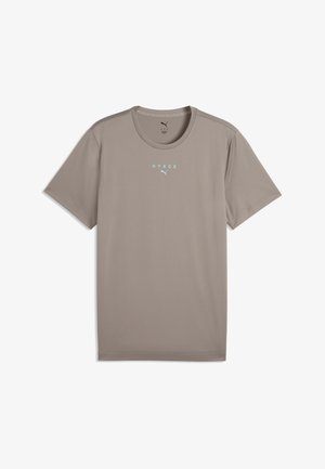 Puma, M PUMA X HYROX POLY GRAPHIC TEE - Μπλουζάκι με στάμπα - mouse gray
