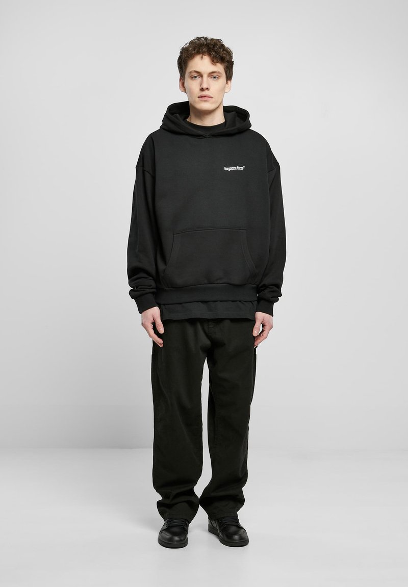 Forgotten Faces UNISEX ERODED ULTRA HEAVY BOX - Sweatshirt - black