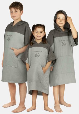 Normani Bademantel - grau