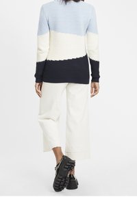 Oxmo Strickpullover - blue denim