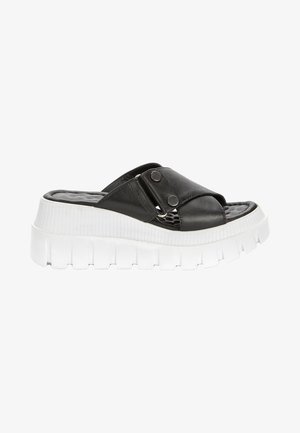 Muiltjes met hak - black