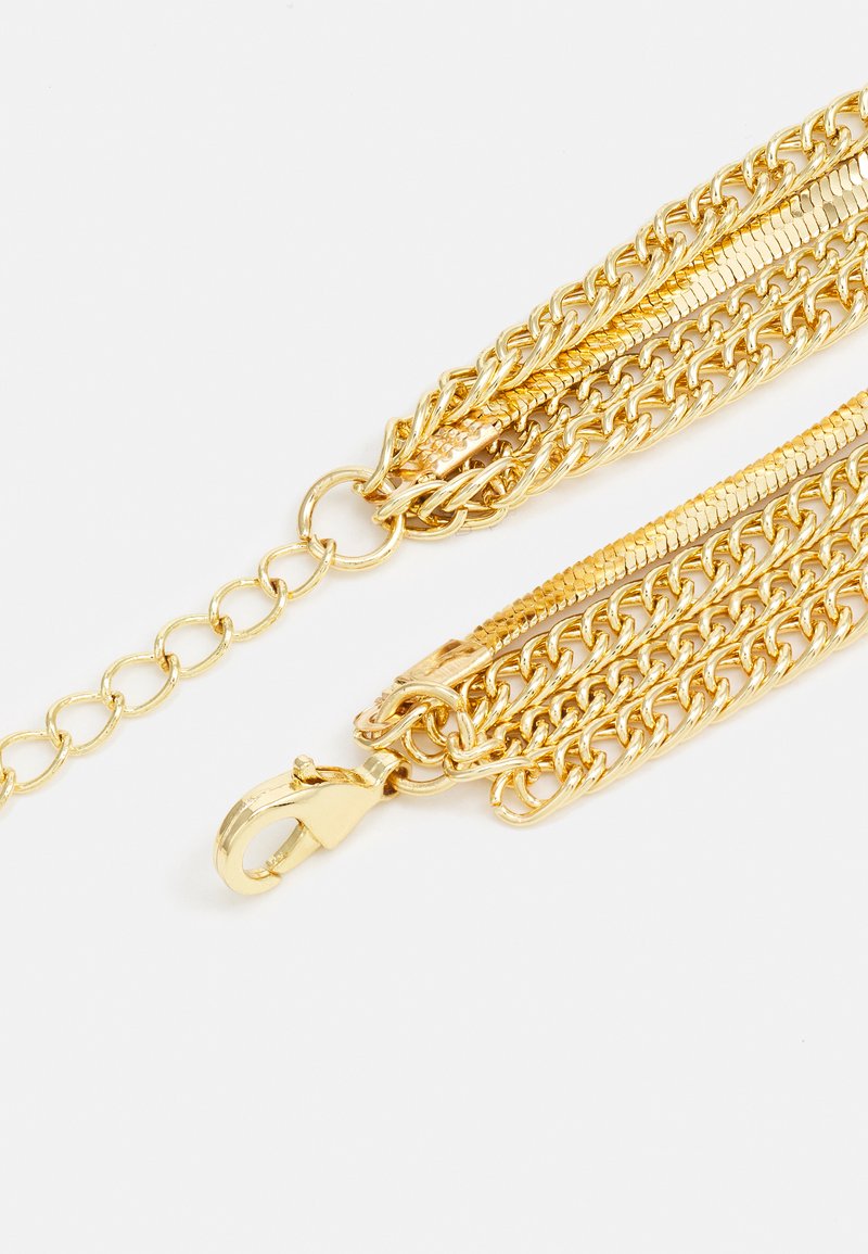 Herren Halsketten | Urban Classics FLAT LAYERING NECKLACE UNISEX Halskette gold-coloured/goldfarben - QT35136 Herren Halsketten | Urban Classics FLAT LAYERING NECKLACE UNISEX Halskette gold-coloured/goldfarben - QT35136