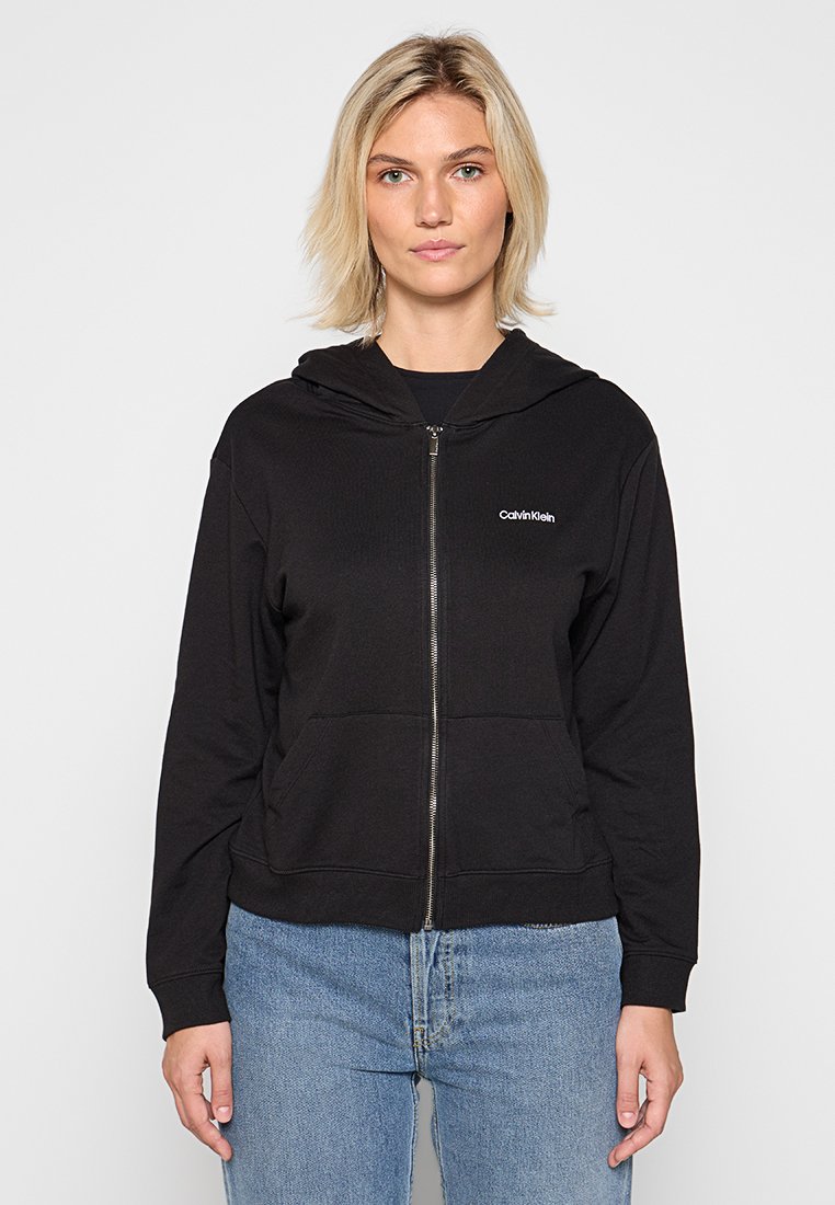 Calvin Klein Underwear Sweater met rits zwart