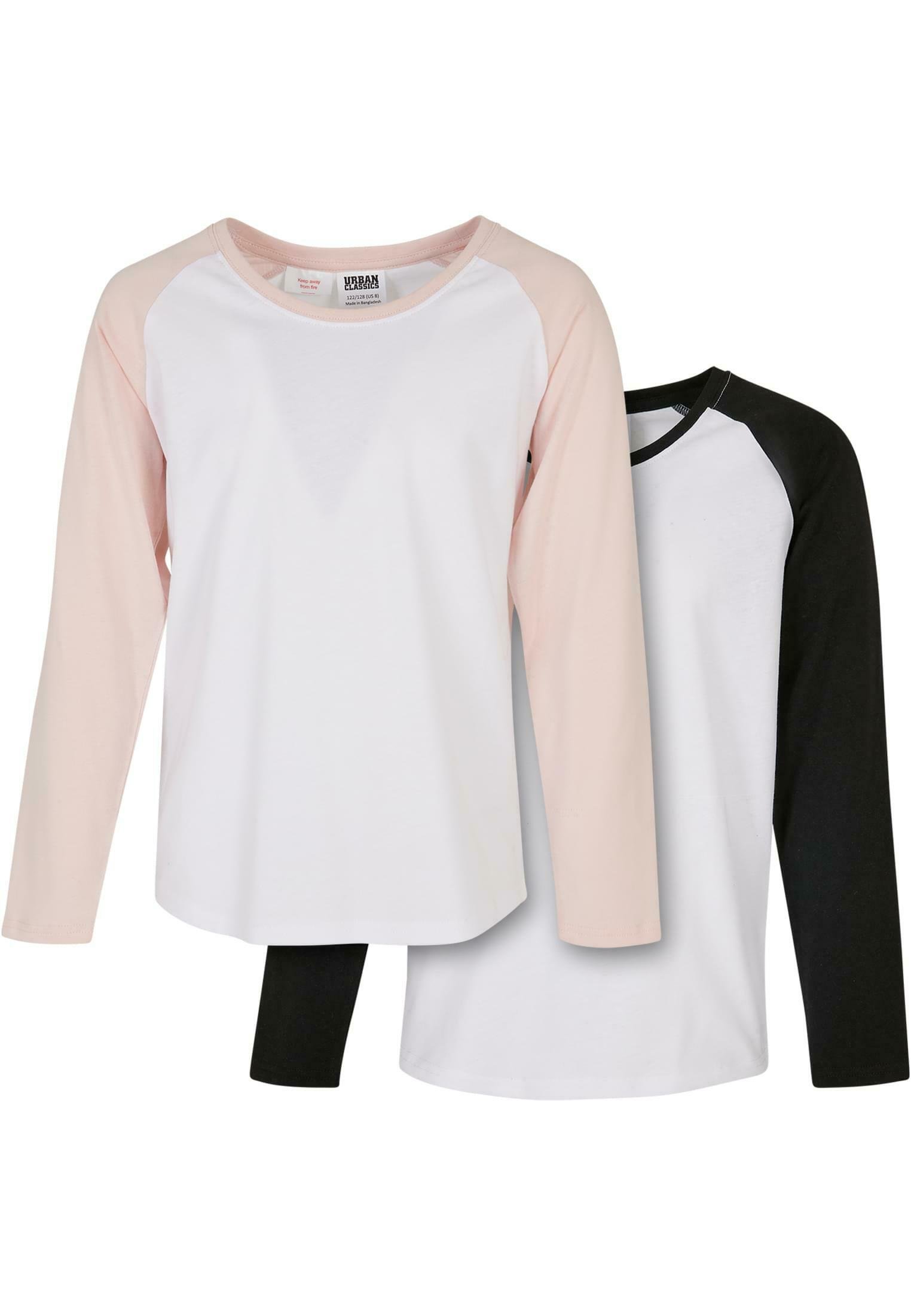 Urban Classics Herren Langarmshirt Im Baseball-Style – Raglan Mit Kontrastärmeln, Party-Motiv, Größen S–XXL