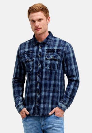 Camp David, CAMP DAVID HEMD WILD SITES II LANGARMHEMD - Shirt - dunkelblau