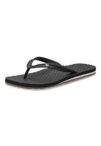 Volcom CONCOURSE - Pantolette flach - black white