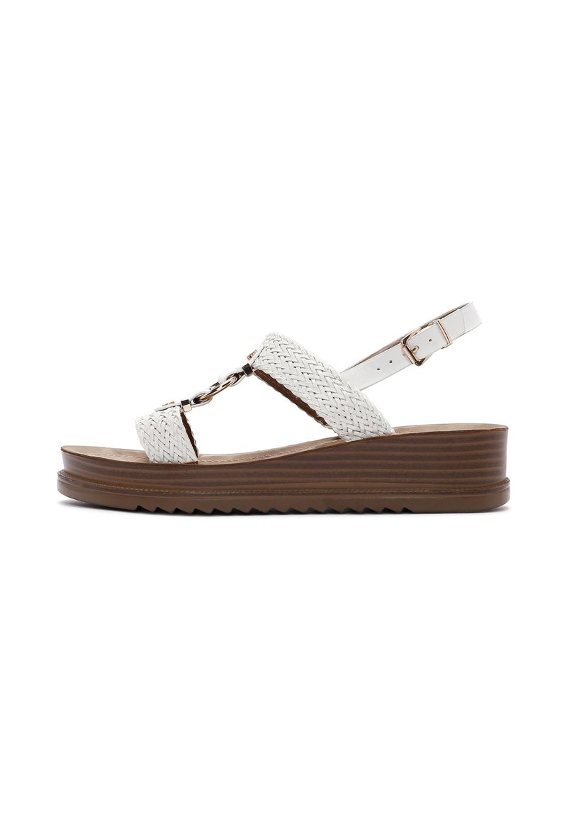 Derimod Platform sandals - white