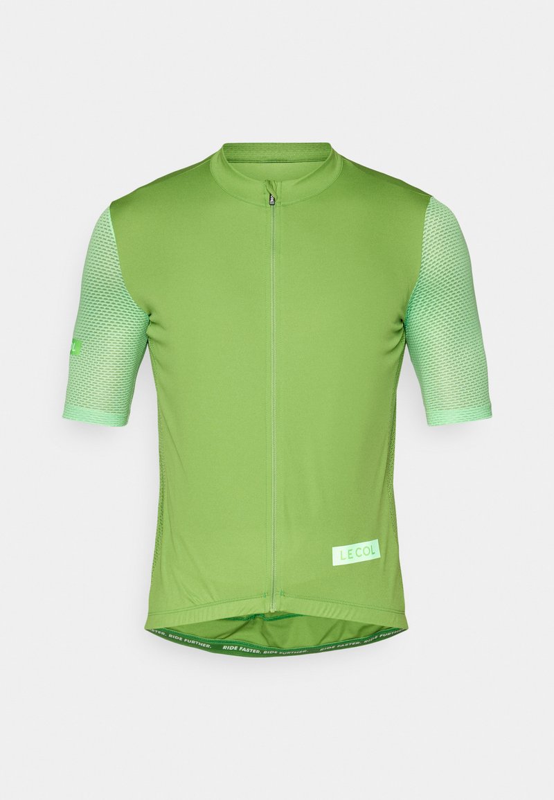 Le Col Wielershirt groen