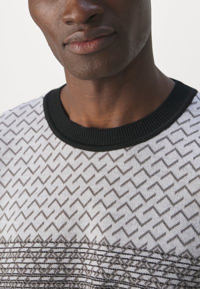 Missoni CREWNECK - Pulover - black/white