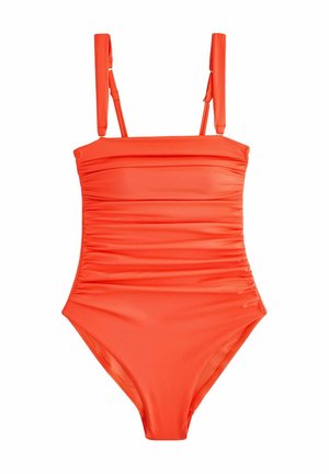 GATHERED TUMMY CONTROL BANDEAU - Maillot de bain - orange