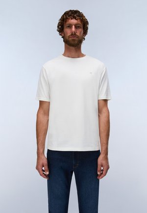 Napapijri, NEDLES - T-Shirt basic - white heron