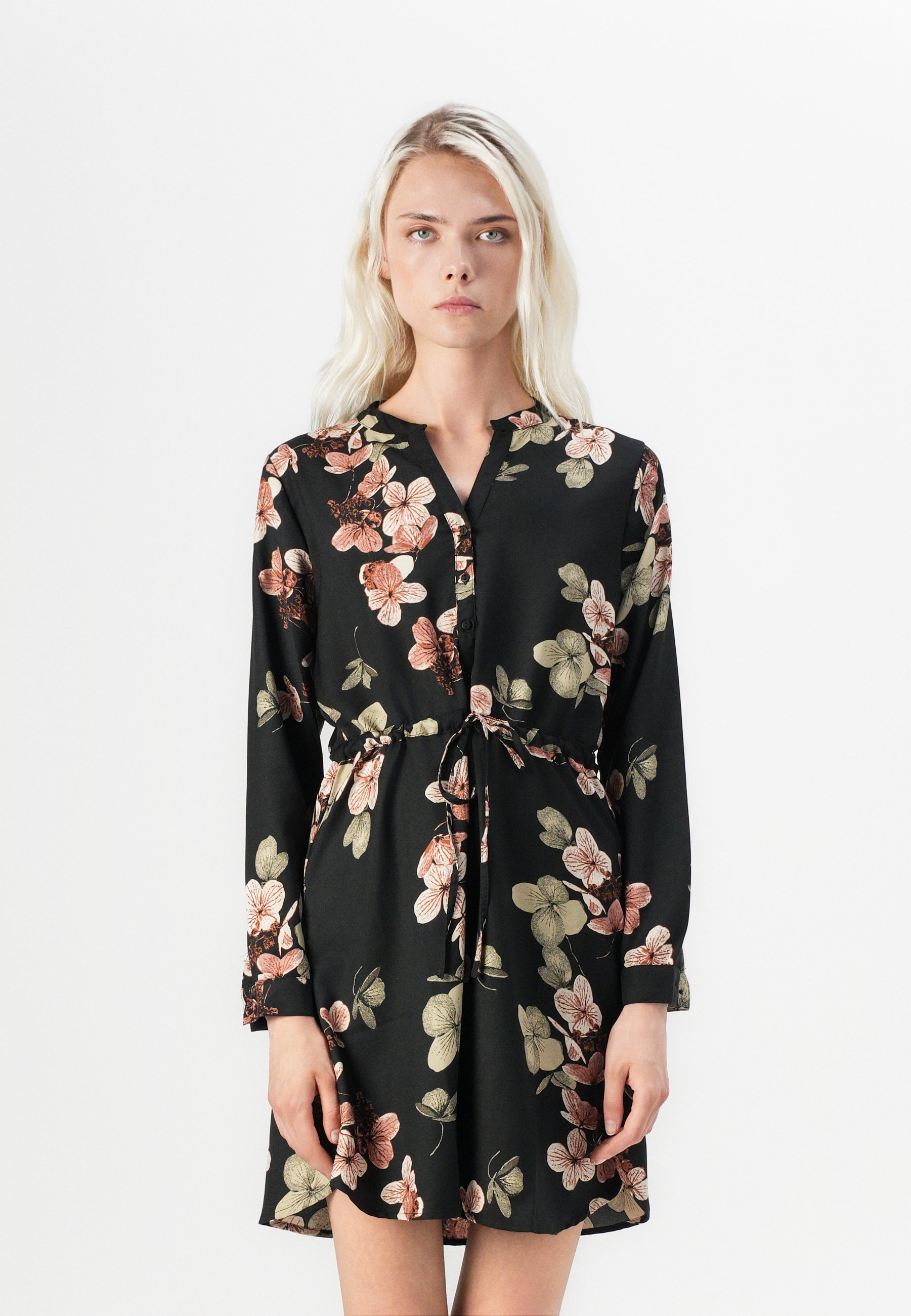 ONLY ONLCORY V-NECK  - Day dress - black - Zalando.co.uk