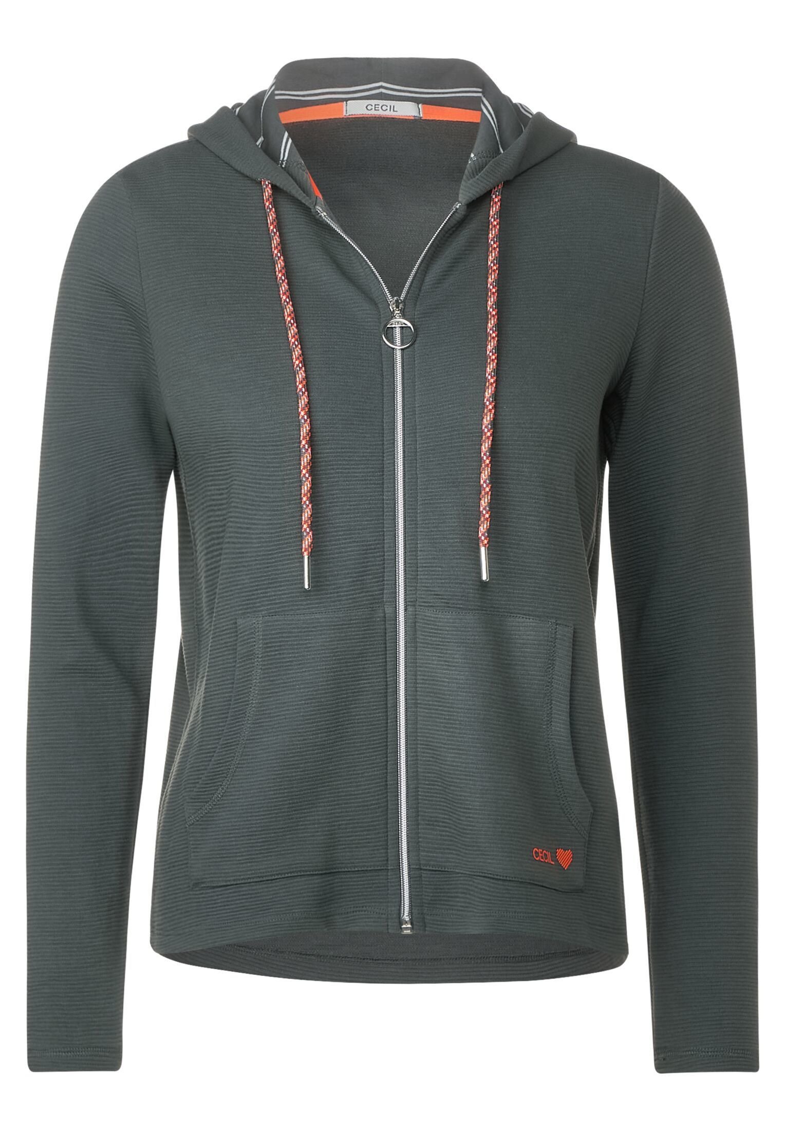 cecil hoodie cardigan