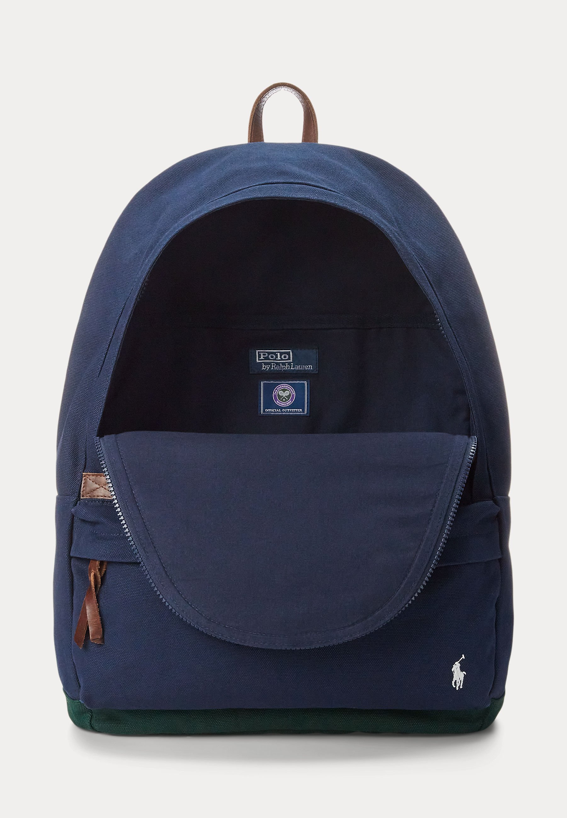 Polo Ralph Lauren WIMBLEDON CANVAS BACKPACK - Rucksack - refined