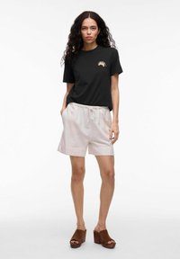 VILA VINORA  - T-shirts basic - black beauty
