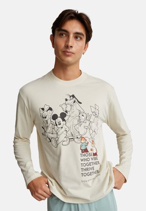 WITH DISNEY PRINT SET - Pyjama - beige