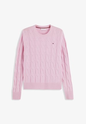 Tommy Hilfiger, CABLE - Пуловер - frosted rose