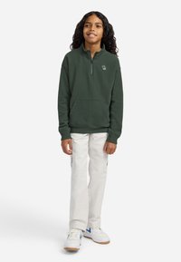 Abercrombie & Fitch ESSENTIAL - Sweatshirt - thyme