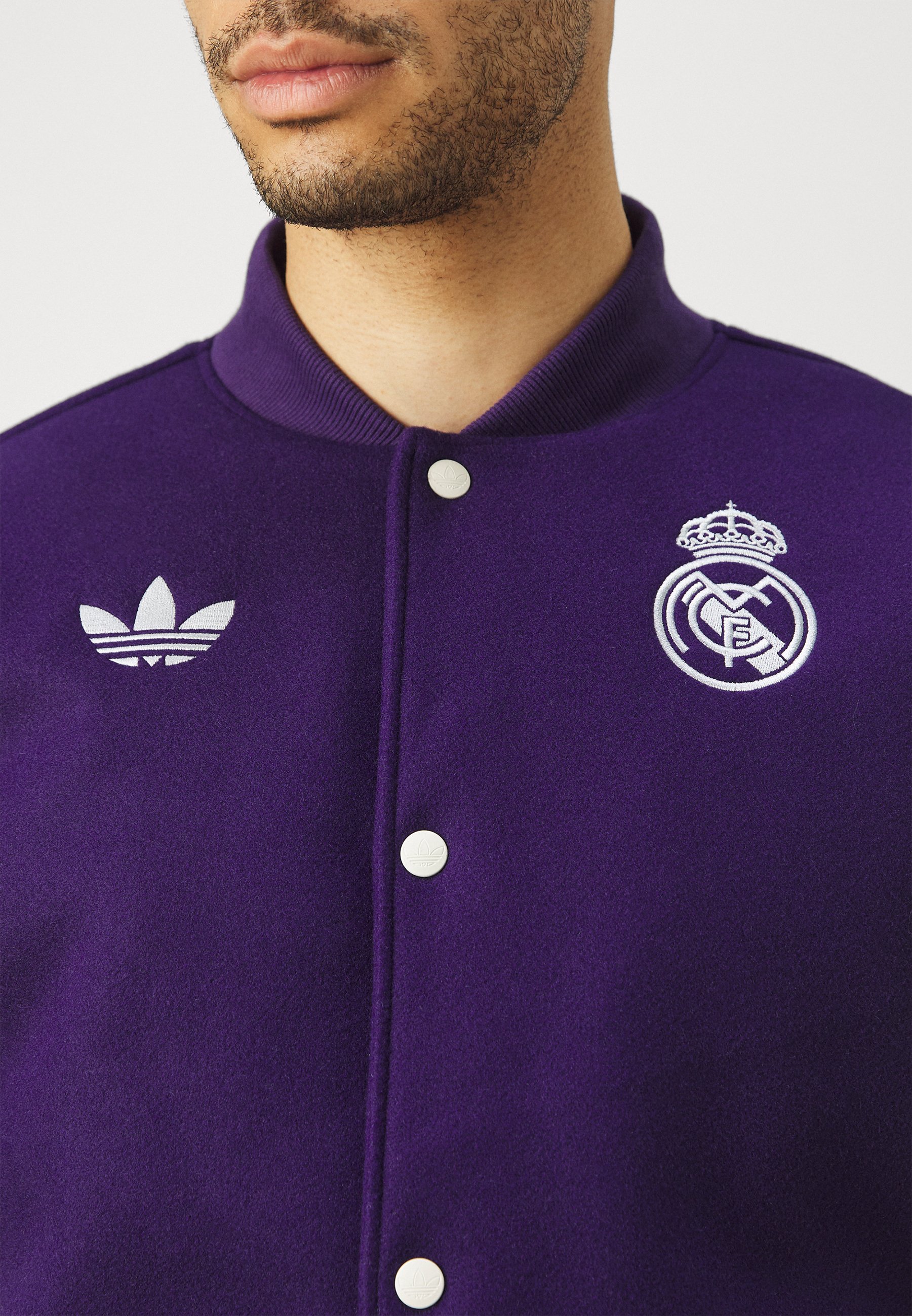 adidas Originals REAL MADRID - Artykuły klubowe/fioletowy - Zalando.pl