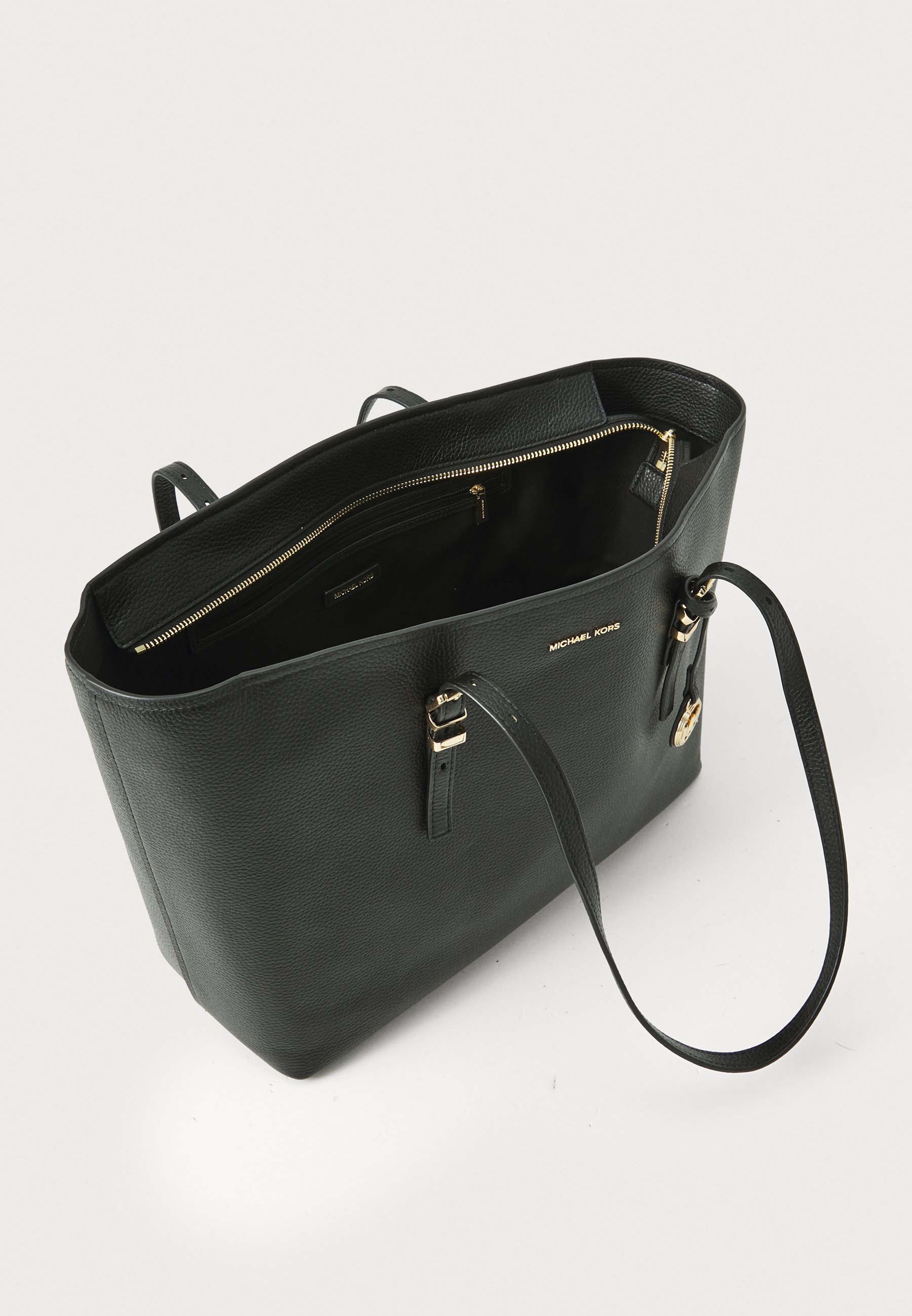 MICHAEL Michael Kors QUINN TOTE - Handbag - black - Zalando.co.uk