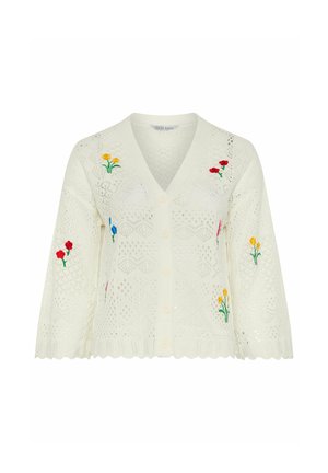 Yours Clothing, PLUS SIZE CARDIGANS - Strickjacke - ivory