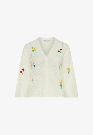 Yours Clothing, PLUS SIZE CARDIGANS - Vest - ivory